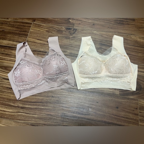 Other - - Lot of 2 Lacy sheer bras, size Small, new